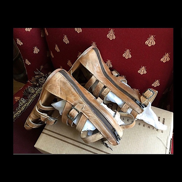 Bed Stu Seneca Gladiator SANDAL Tan Rustic 7M Hippie BOHO Cowgirl - Picture 6 of 16